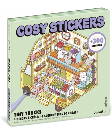 Cosy stickers - Tiny trucks