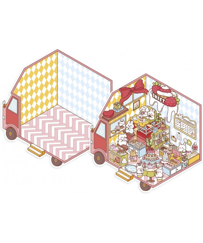 Cosy stickers - Tiny trucks
