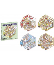 Cosy stickers - Tiny trucks