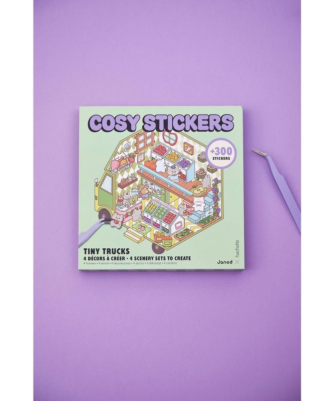 Cosy stickers - Tiny trucks