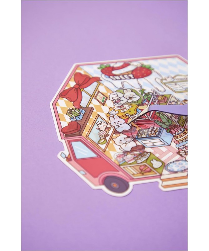 Cosy stickers - Tiny trucks