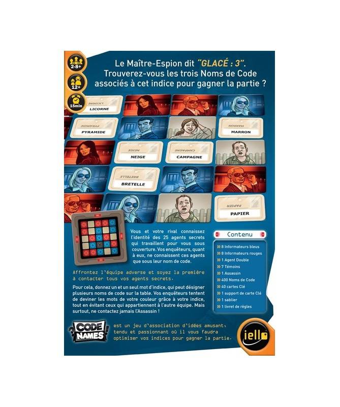 Codenames : Réveillez l'espion qui est en vous ! • Jeux.com Actu