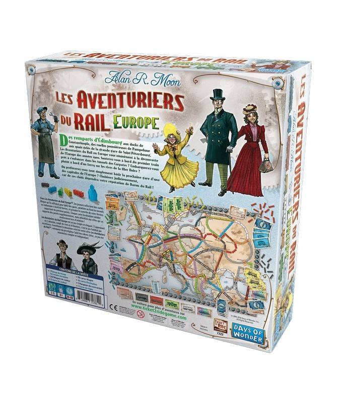 Les Aventuriers du Rail - Europe - Pour commencer - Baraka Jeux