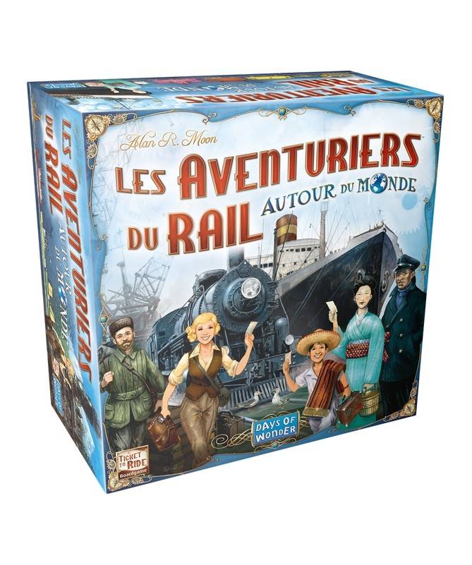 Les aventuriers du Rail : Autour du Monde Les aventuriers du Rail : Autour du Monde