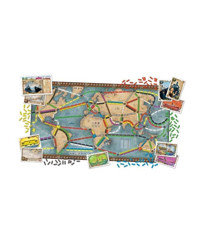 Les aventuriers du Rail : Autour du Monde Les aventuriers du Rail : Autour du Monde