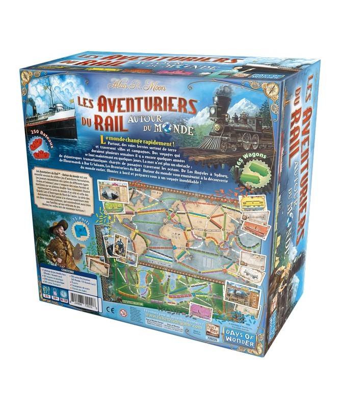 Les aventuriers du Rail : Autour du Monde Les aventuriers du Rail : Autour du Monde