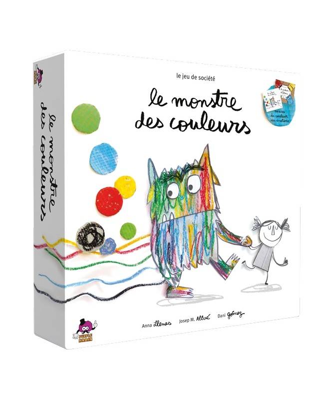 Livre pour enfant dès 2 ans. La couleur des émotions