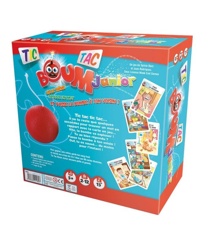 Un jeu explosif : le jeu Tic Tac Boum soyez rapide! - Kreakids