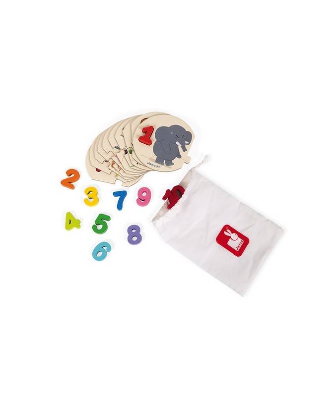 PUZZLE J'APPRENDS A COMPTER PUZZLE J'APPRENDS A COMPTER