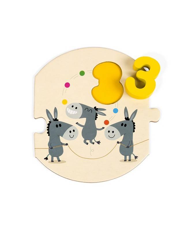 PUZZLE J'APPRENDS A COMPTER PUZZLE J'APPRENDS A COMPTER