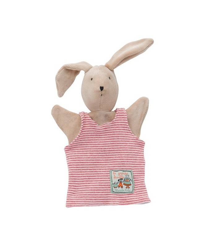 Marionnette Sylvain Le Lapin – La Grande Famille Marionnette Sylvain Le Lapin – La Grande Famille