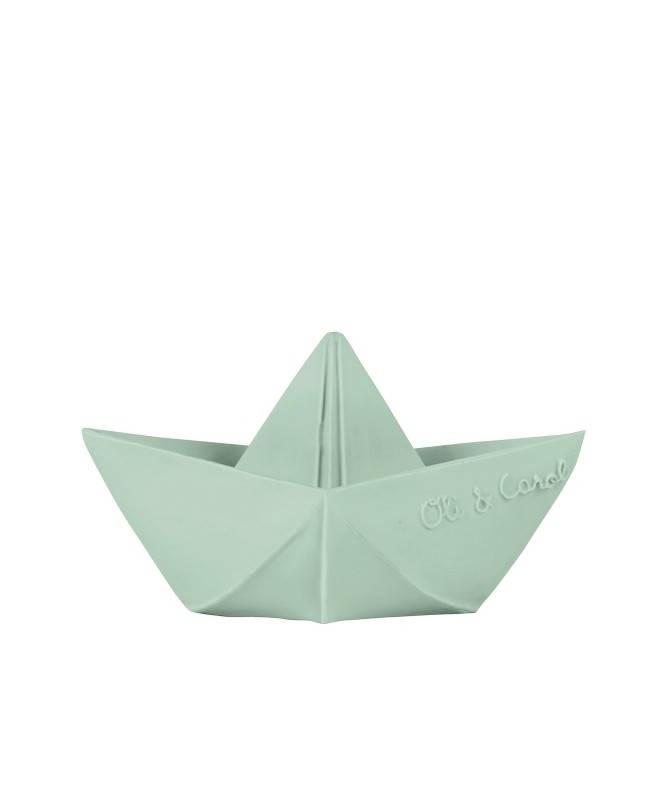 Jouet de bain Bateau Origami Menthe Jouet de bain Bateau Origami Menthe
