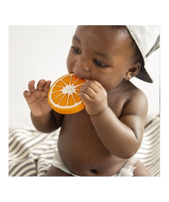 Jouet de dentition Clementino l'orange Jouet de dentition Clementino l'orange
