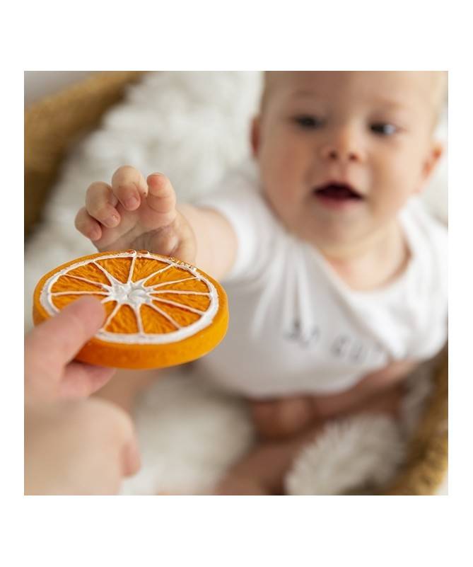 Jouet de dentition Clementino l'orange Jouet de dentition Clementino l'orange