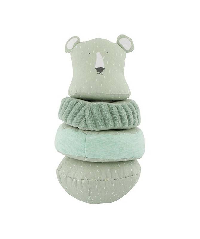 Jouet Culbuto tissu Mr Polar Bear Jouet Culbuto tissu Mr Polar Bear