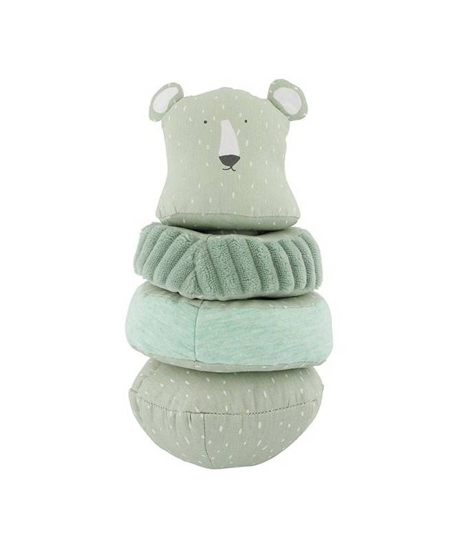 Jouet Culbuto tissu Mr Polar Bear