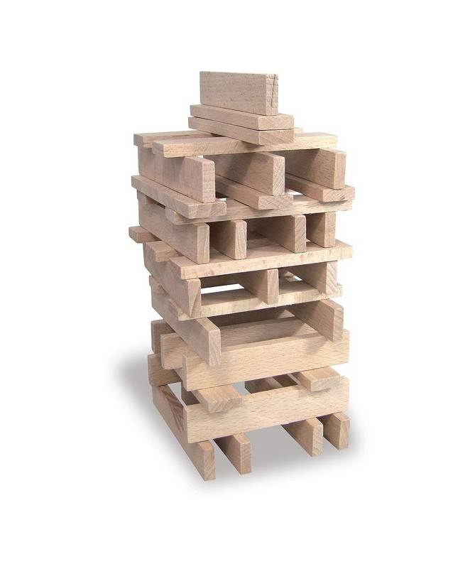 Batibloc classic - 100 planchettes en bois Batibloc classic - 100 planchettes en bois