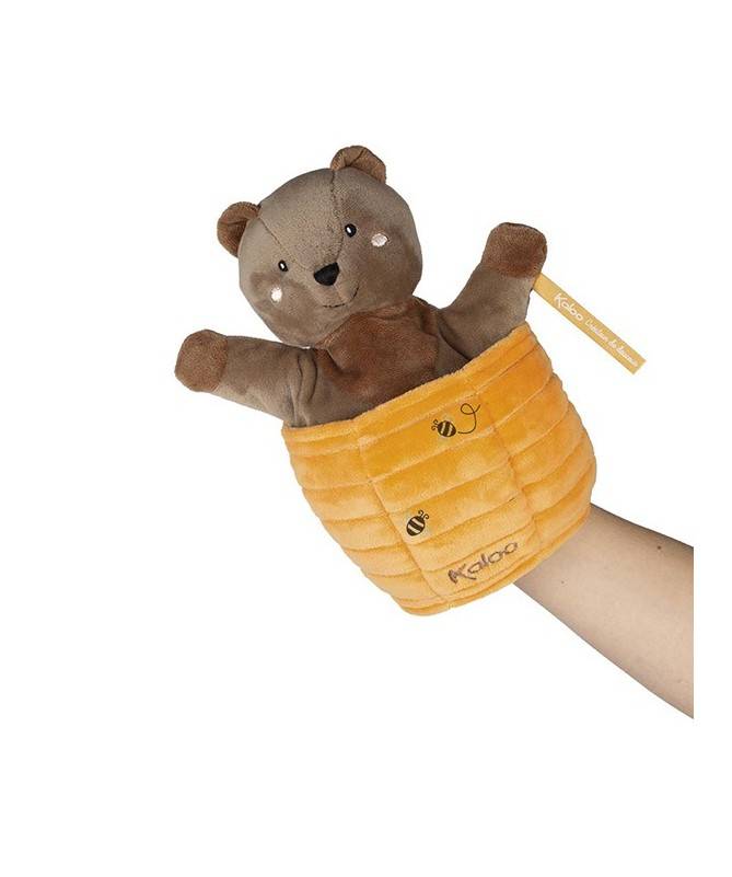 Kachoo - Marionnette cache-cache ours Ted Kachoo - Marionnette cache-cache ours Ted