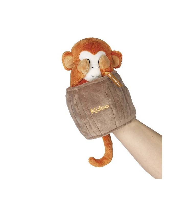 Kachoo - Marionnette cache-cache singe Jack Kachoo - Marionnette cache-cache singe Jack