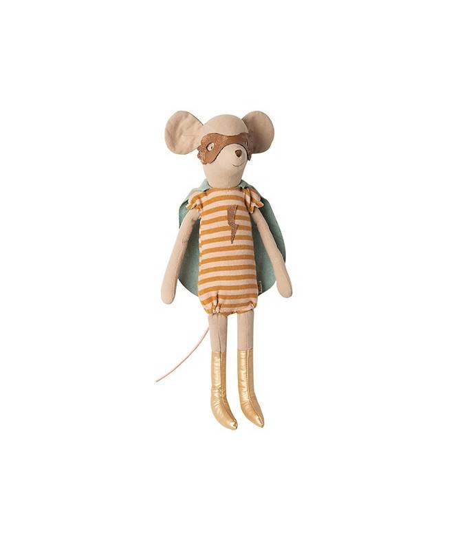 Doudou Super Héroïne Souris fille Doudou Super Héroïne Souris fille