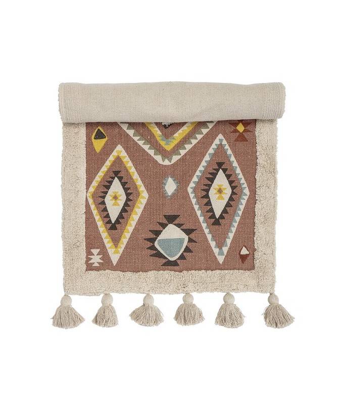 Tapis motifs aztèques - cotton Tapis motifs aztèques - cotton