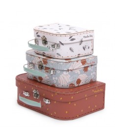 Set de 3 valises Après la pluie