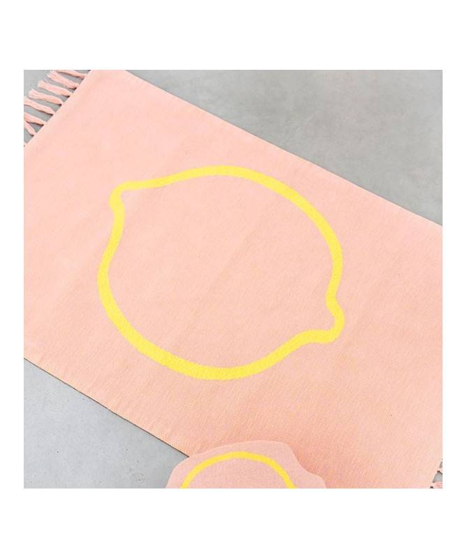 Tapis de sol Rose - Lemon Squash Tapis de sol Rose - Lemon Squash