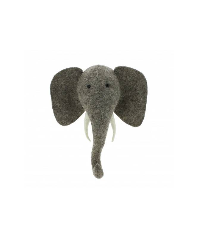 Trophée mini tête d'éléphant Trophée mini tête d'éléphant