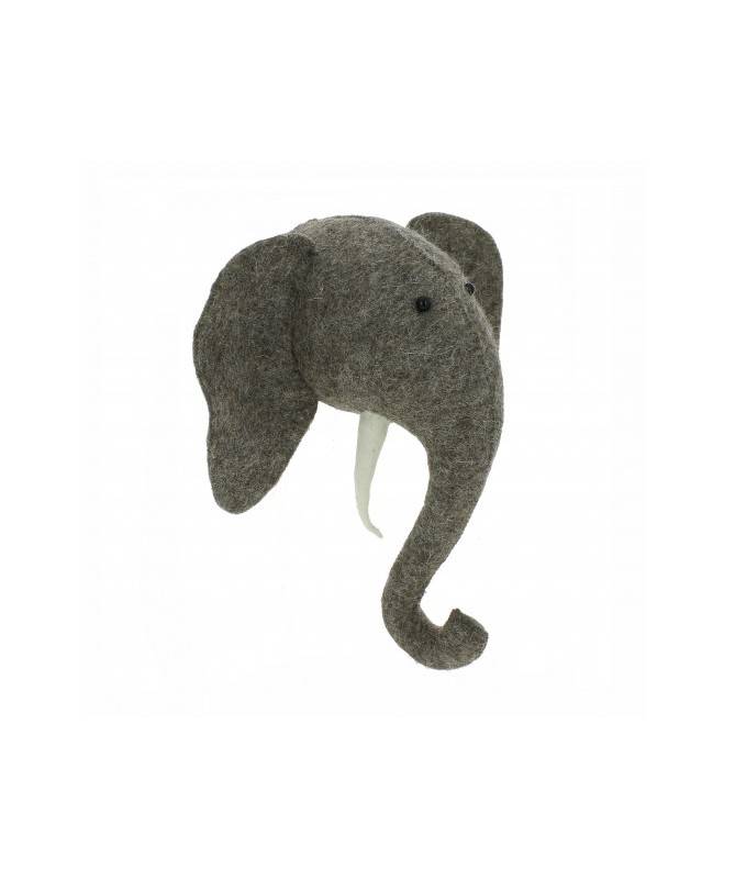 Trophée mini tête d'éléphant Trophée mini tête d'éléphant