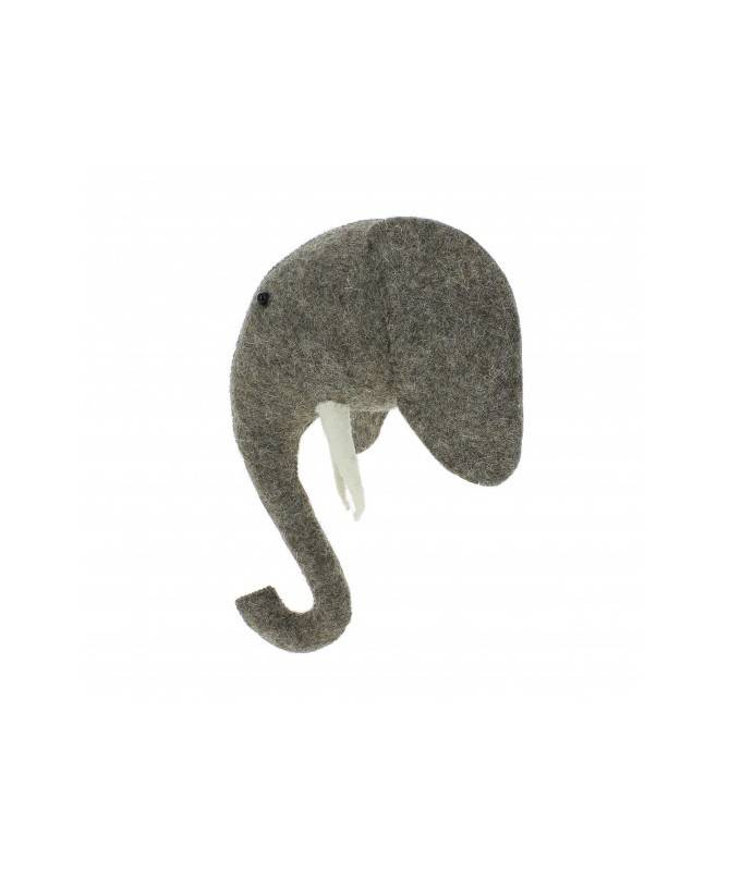 Trophée mini tête d'éléphant Trophée mini tête d'éléphant