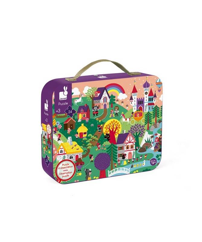 PUZZLE OBSERVATION - LES CONTES 24 PCS PUZZLE OBSERVATION - LES CONTES 24 PCS