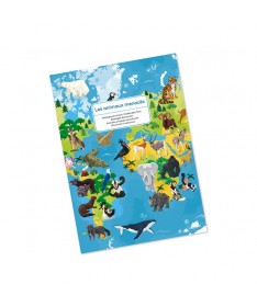 PUZZLE EDUCATIF- LES ANIMAUX MENACES - 200 PCS