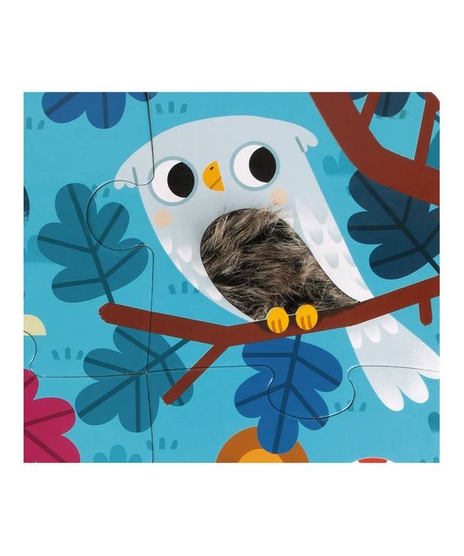 PUZZLE TACTILE 'LES ANIMAUX DE LA FORÊT' - 20 PCS PUZZLE TACTILE 'LES ANIMAUX DE LA FORÊT' - 20 PCS