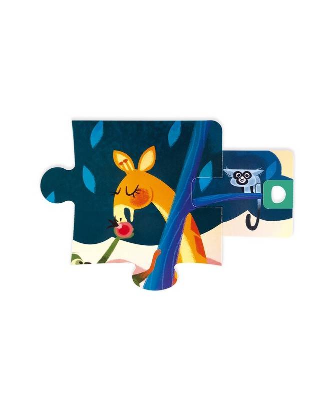 PUZZLE SURPRISE - "FESTIN DANS LA JUNGLE" - 20 PCS PUZZLE SURPRISE - "FESTIN DANS LA JUNGLE" - 20 PCS