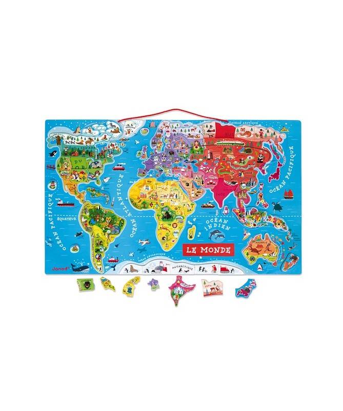 PUZZLE MONDE MAGNETIQUE VERSION FRANCAISE PUZZLE MONDE MAGNETIQUE VERSION FRANCAISE