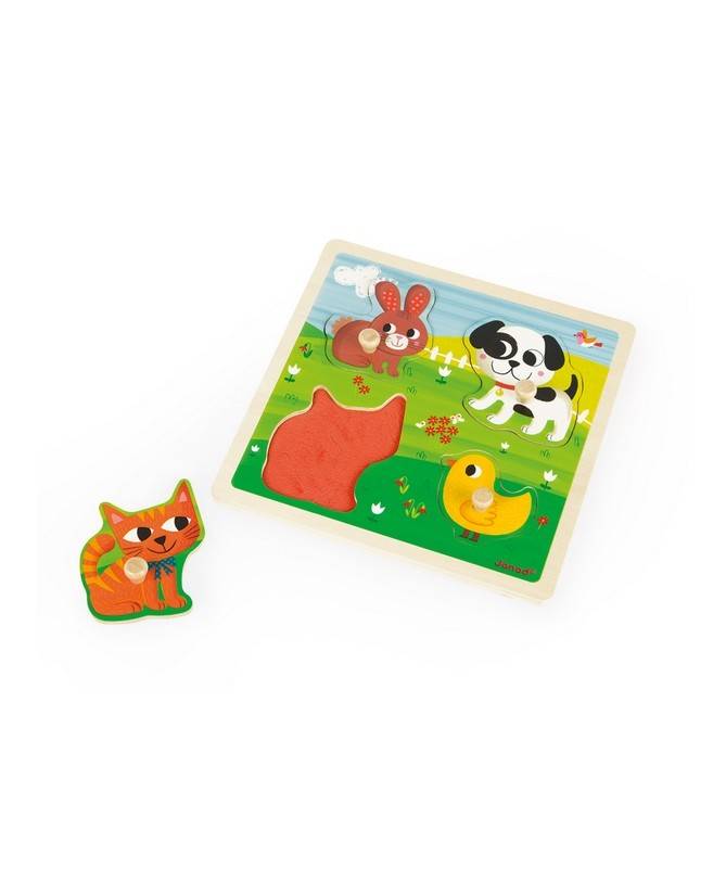 PUZZLE TACTILE MES PREMIERS ANIMAUX PUZZLE TACTILE MES PREMIERS ANIMAUX