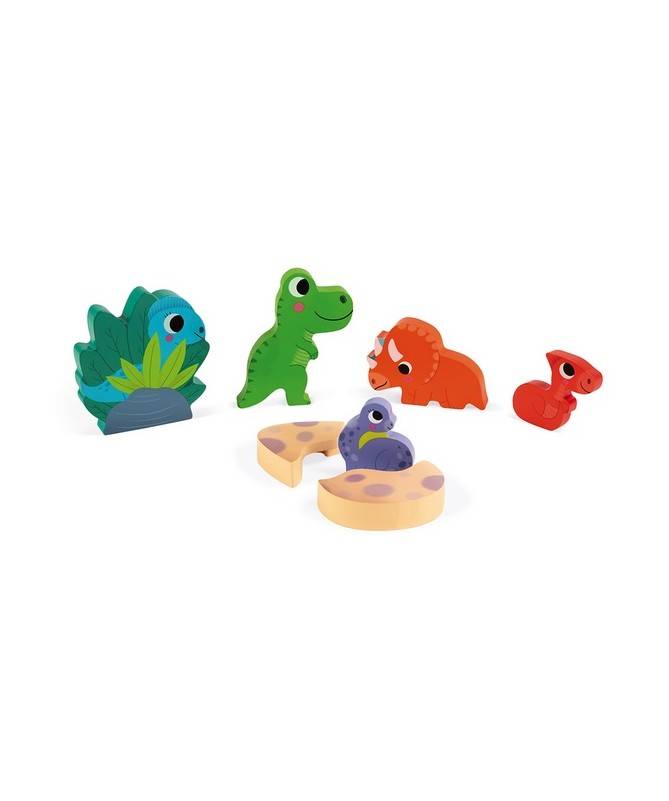 PUZZLE CACHE-CACHE DINO PUZZLE CACHE-CACHE DINO