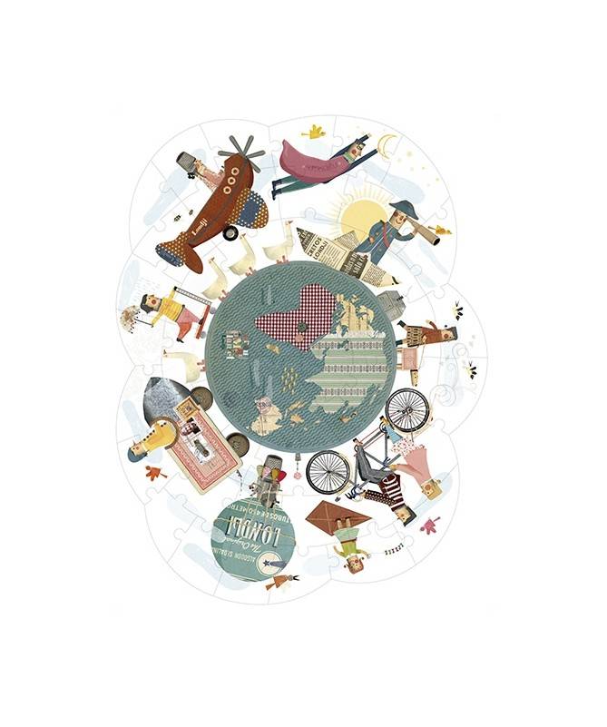 Autour du monde puzzle Autour du monde puzzle