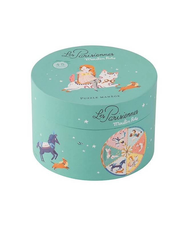 Puzzle le manège (45 pièces) Les Parisiennes Puzzle le manège (45 pièces) Les Parisiennes