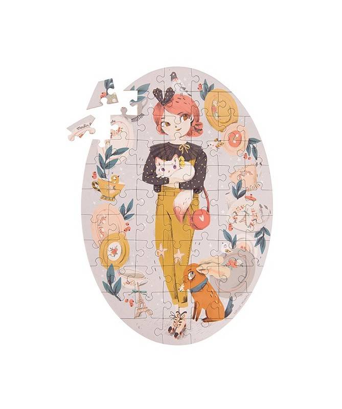 Puzzle Constance (65 pièces) Les Parisiennes Puzzle Constance (65 pièces) Les Parisiennes