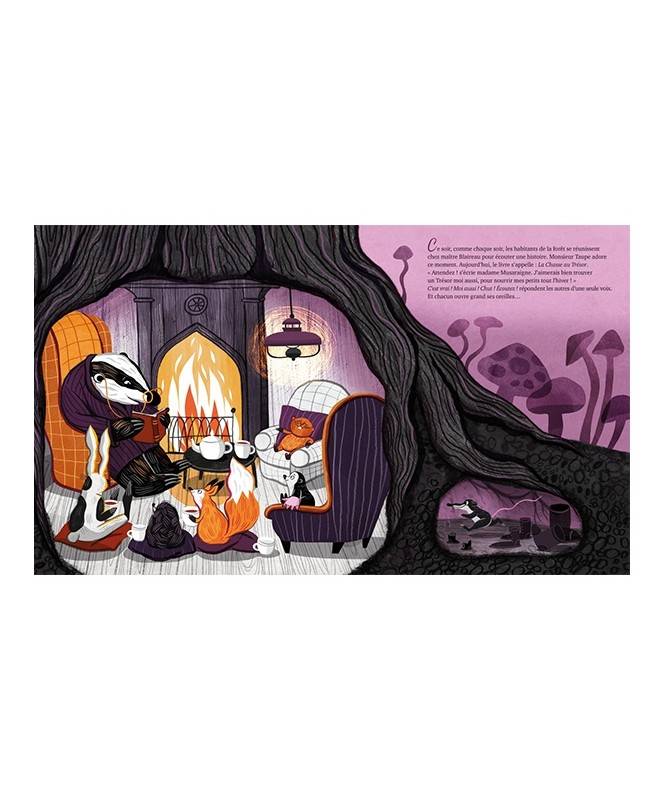 Livre La chasse au trésor de Mr Taupe Livre La chasse au trésor de Mr Taupe