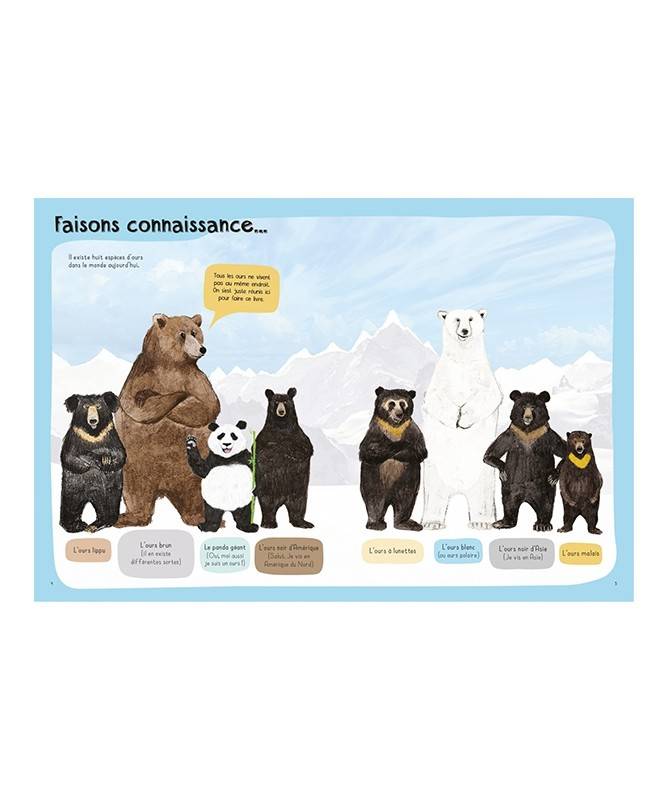 Livre Ours de tous poils Livre Ours de tous poils