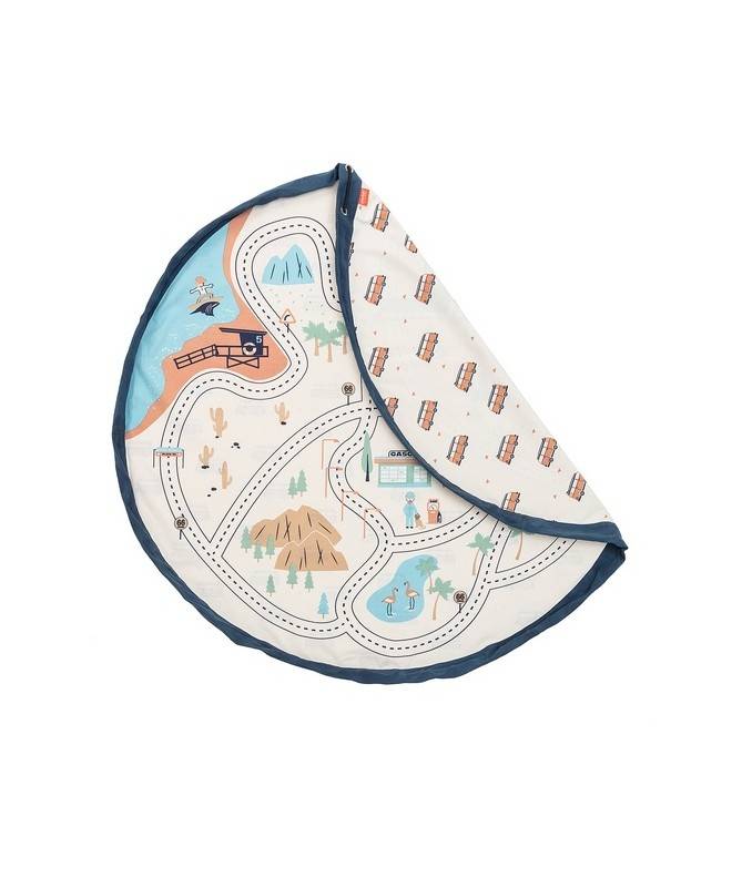 Tapis et sac de jeu L.A Roadmap Tapis et sac de jeu L.A Roadmap