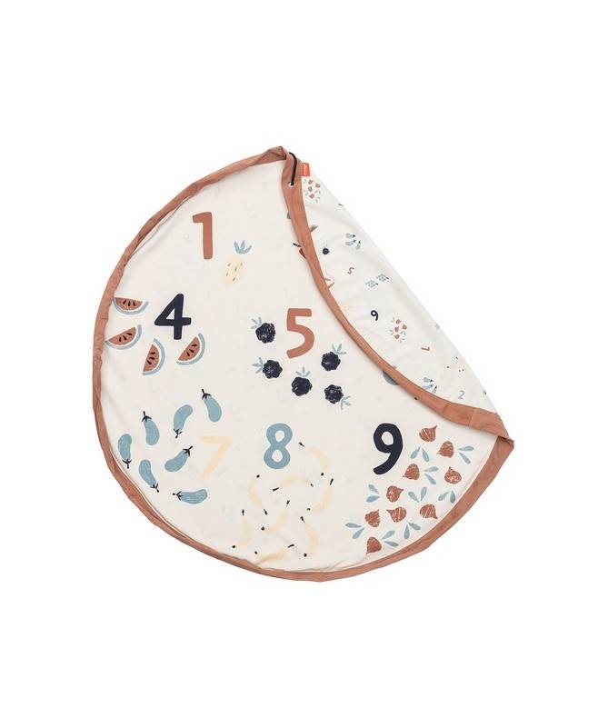 Tapis et sac de jeu Veggie Numbers Tapis et sac de jeu Veggie Numbers