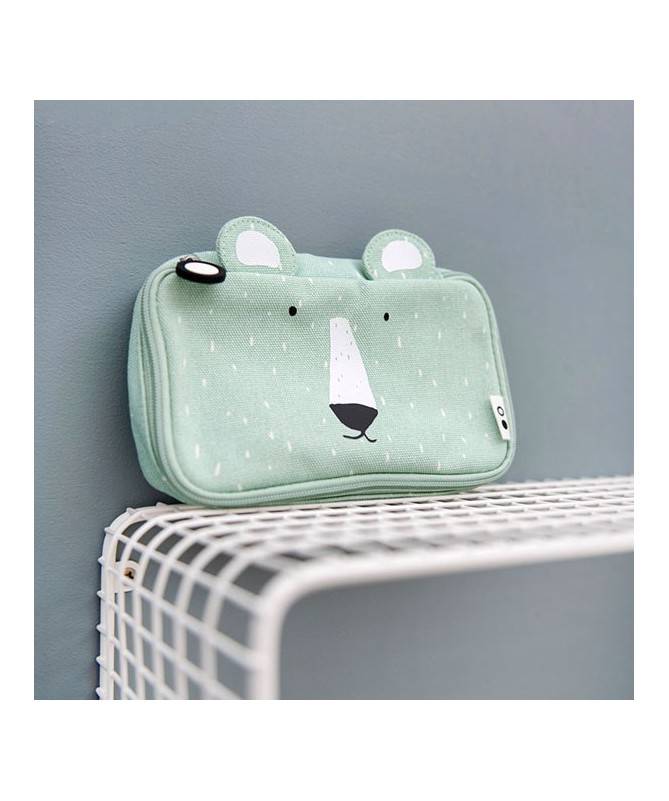 Trousse rectangulaire - Mr Polar Bear Trousse rectangulaire - Mr Polar Bear