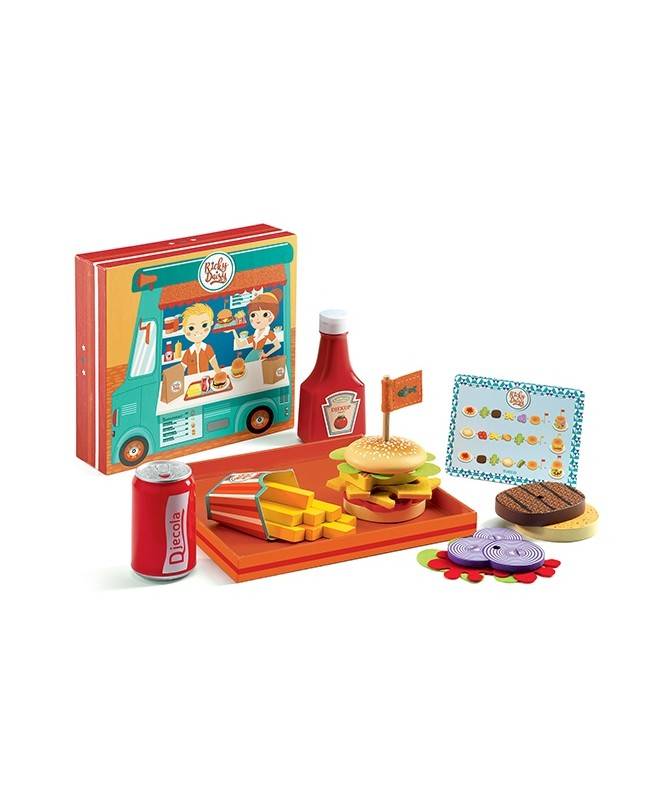 Ricky & Daisy - Préparer des burgers avec un menu Ricky & Daisy - Préparer des burgers avec un menu
