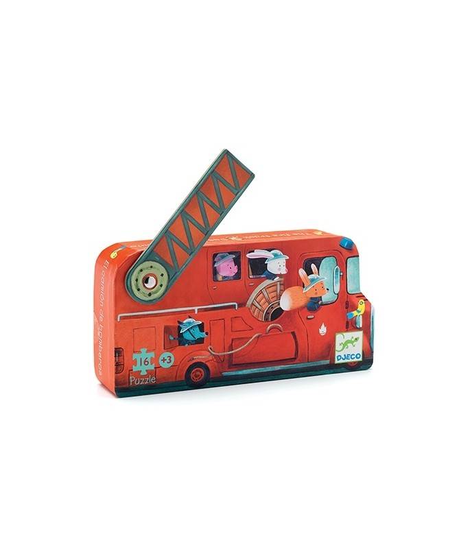 Le camion de pompier (16Pcs) Le camion de pompier (16Pcs)