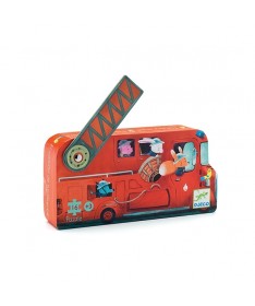 Le camion de pompier (16Pcs)