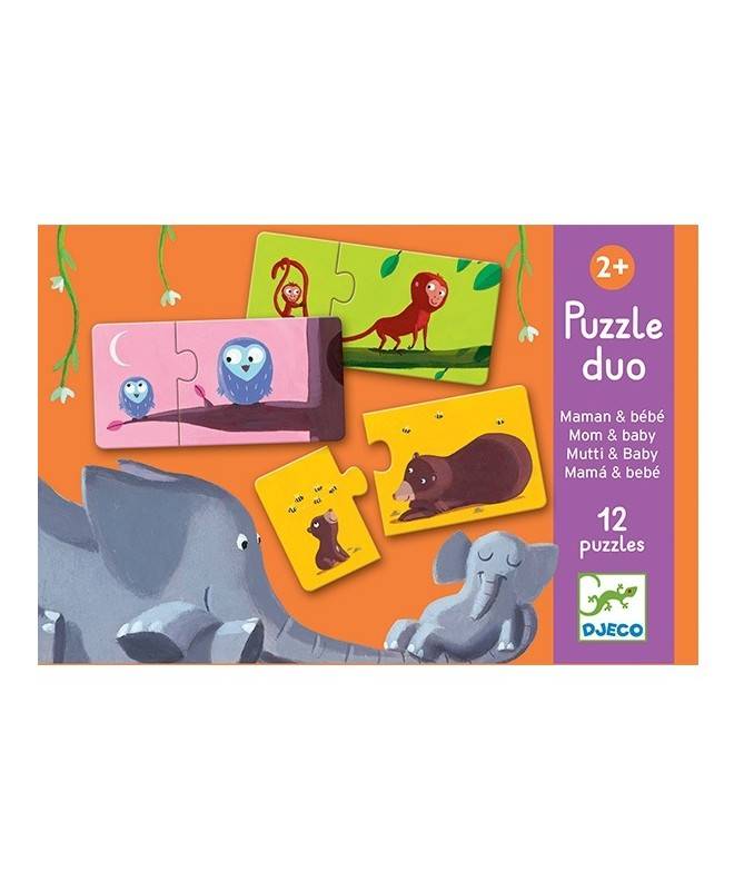 Puzzle Duo - Maman et bébé Puzzle Duo - Maman et bébé