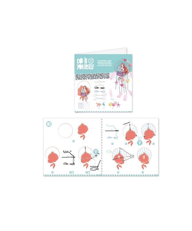 Attrape-rêve DIY - Douce sirène Attrape-rêve DIY - Douce sirène